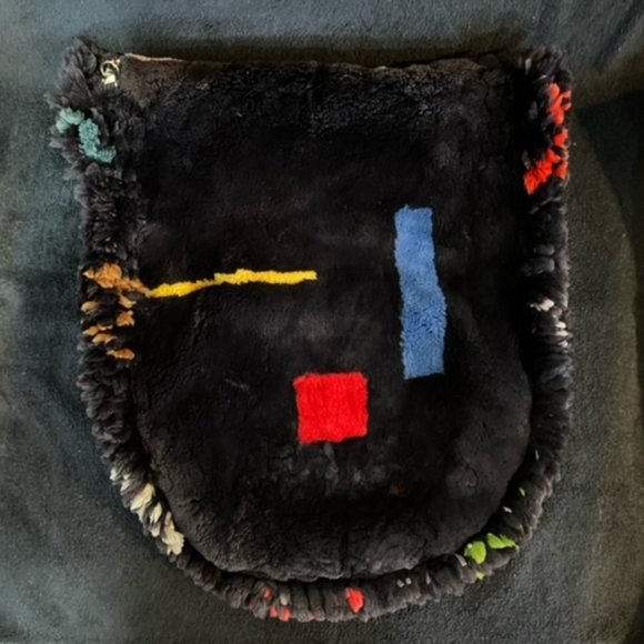 ZUKI SHEARED GENUINE BEAVER PURSE. FOR THE GIRL WHO HAS ALMOST EVERYTHING.